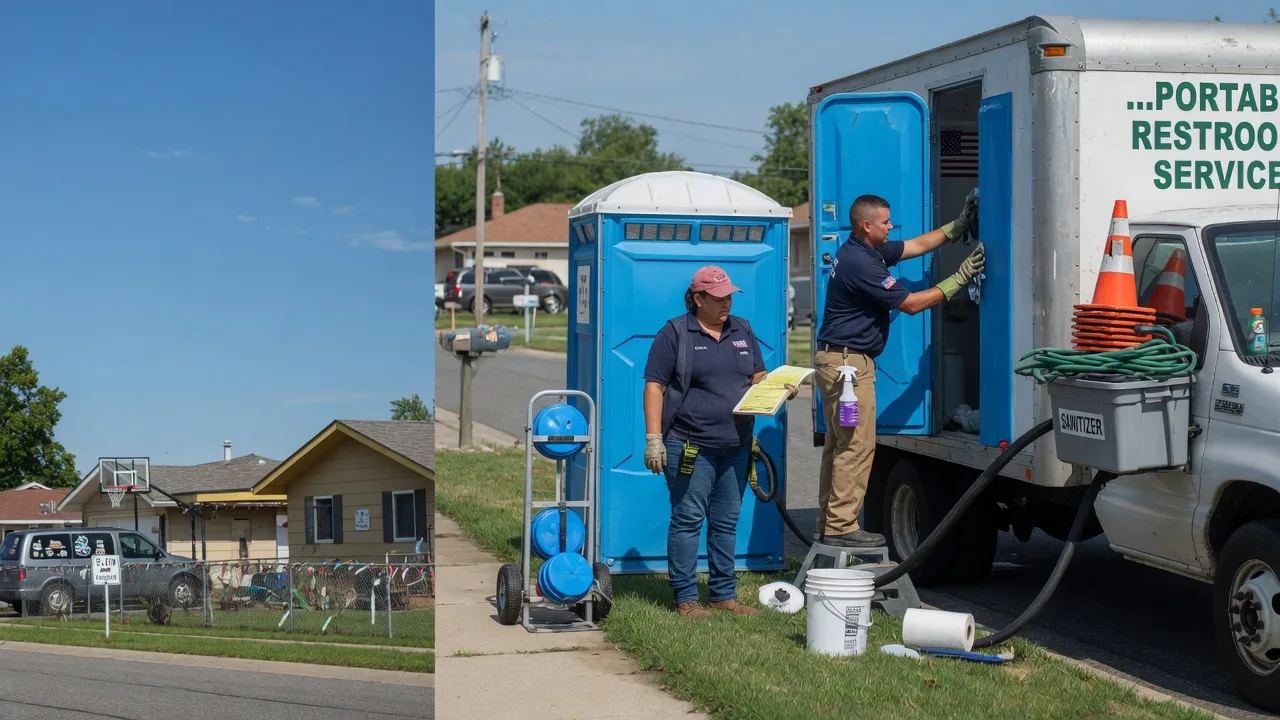 Portable Toilet Rental in Sheridan, IL near me